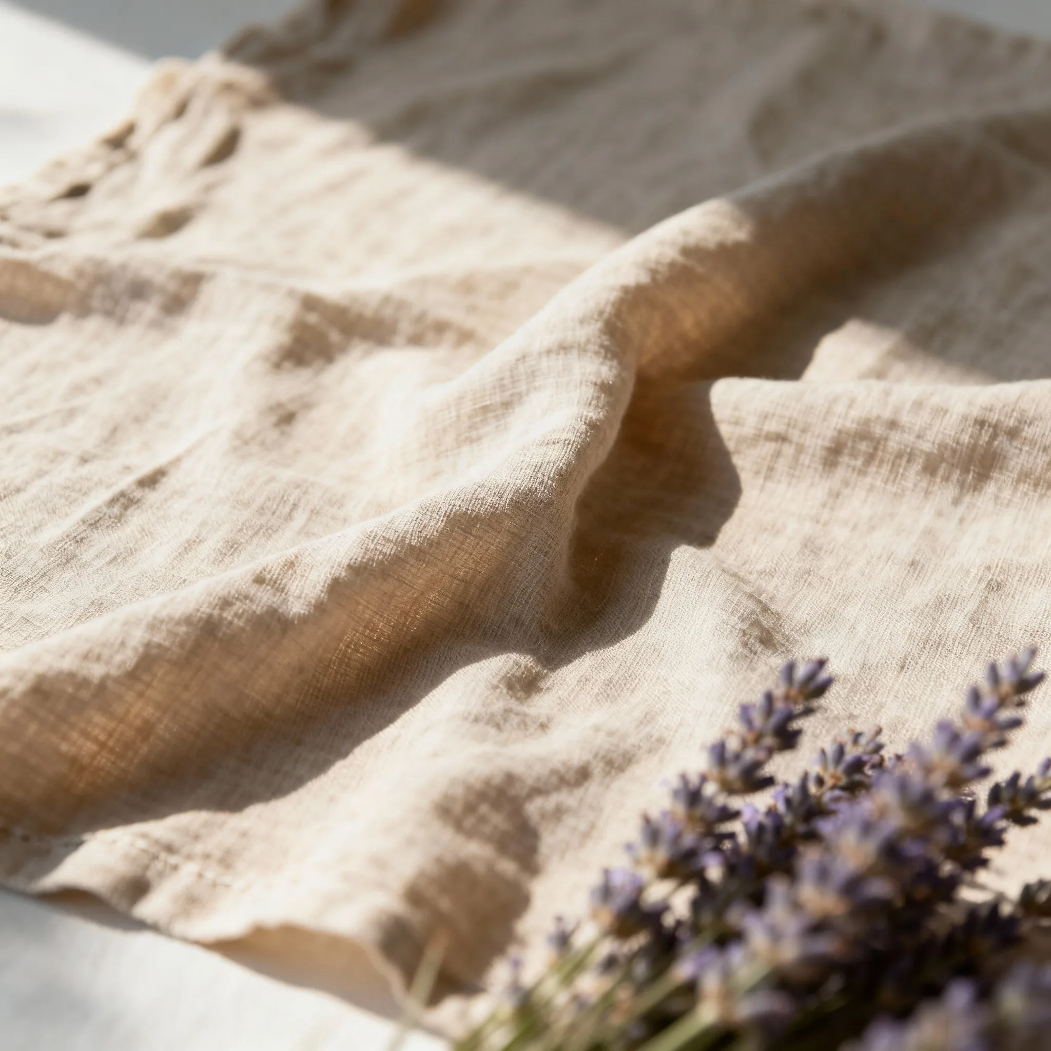 Fabrication artisanale des sachets de lavande