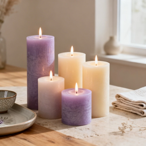 Bougies lavande